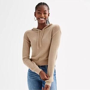 Hot! NWT SO Eyelash Plush Yarn Hoodie XL